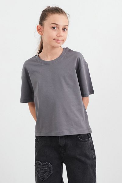 Fulla Moda 100% Cotton Basic Girl's T-Shirt