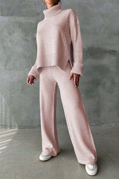 StreetWear Outlet Women's Tracksuit, Top With Collar And High-Waisted Pants