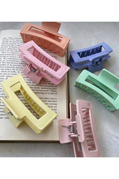 eklips Women's 6-Piece Colorful Rectangular Large XL Peg Buckle Set