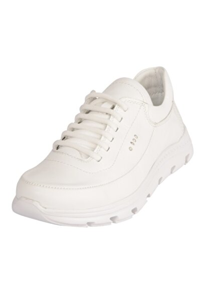 Mammamia D25YA-3395 Hakiki Deri Ortopedik Taban Spor Tarz Günlük Ayakkabı