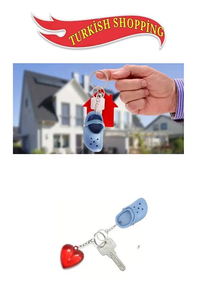 shop Mini cross keychain rubber slipper durable pvc material