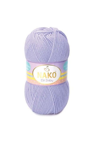 NAKO 5 τεμάχια Elite Baby Anti-pilling Hand Knitting Yarn Baby Wool Μη πυκνωμένο Bebe Wool 10625 Seher Wind