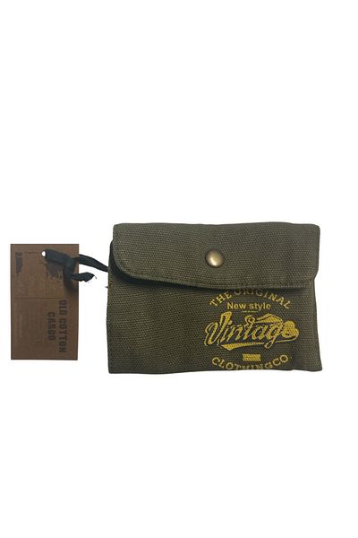 Old Cotton Vintage Casual Unisex Wallet New Rialto 6118