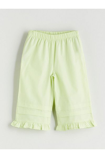 LC Waikiki Girls' Trousers with Elastic Waist