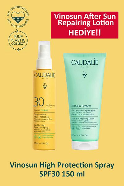 Seddar Collection High Protection Spray Spf30 150 ml + Vinosun after Sun Repairing