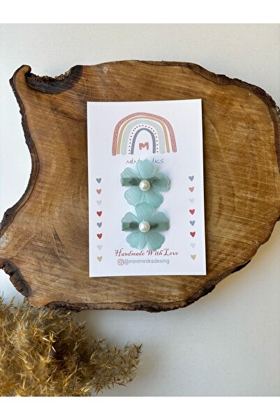 Miniminiksdesing 2 Piece Buckle with Flower Accessories