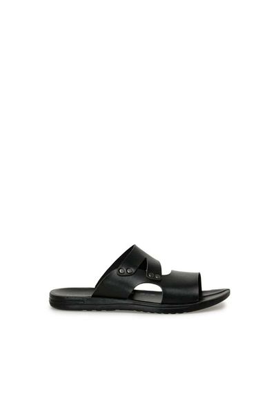 FLEXALL CFA Black Comfort Men's Slippers 101380076