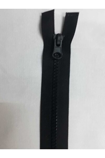 Evren Ev Tekstil Siyah Kemik Diş Mont Fermuarı 65 cm - 1 Adet