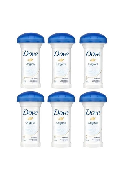 Dove Set 6 x Deodorant Antiperspirant Stick 24h, Dove Original, 50ml