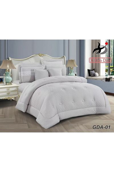 XI DUO 8-piece double bed sheet / beige