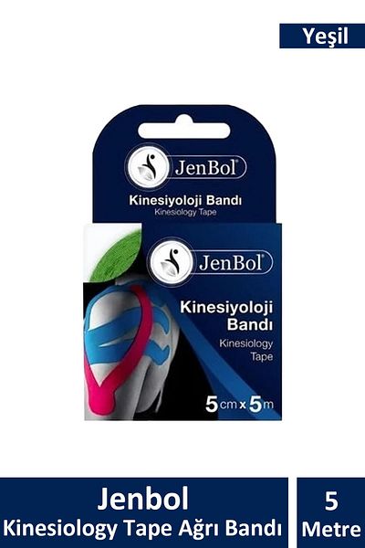 Seddar Collection Jenbol kinesiology tape pain band 5 cm x 5 m - green