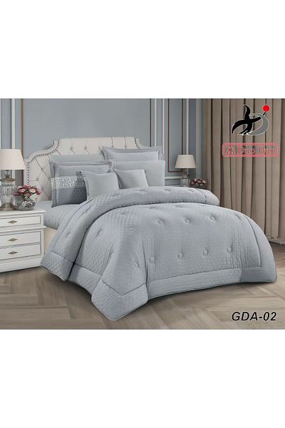XI DUO 8-piece double bed sheet / beige