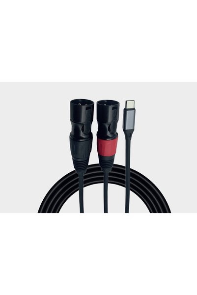 DJ PRO Sc-2x 2mtr Type C-2 X Xlr Erkek Hazır Kablo