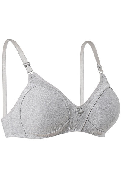 Ebru Cotton Combed Balenless Gatherer Minimizer Bra Ebru1001
