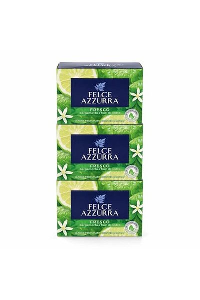 Felce Azzurra Set Sapun Solid Felce Azzurra Parfum Fresco, 3 buc x 100g