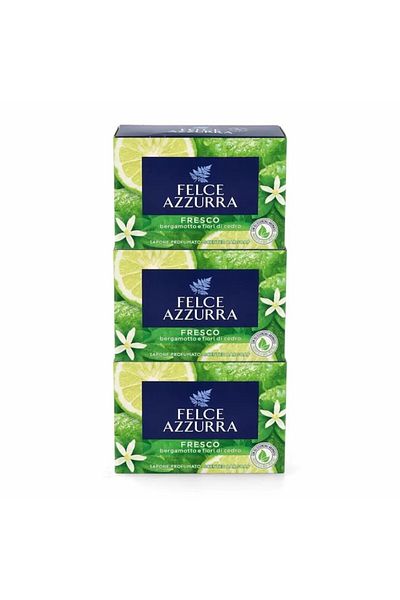 Felce Azzurra Set Sapun Solid Felce Azzurra Parfum Fresco, 3 buc x 100g