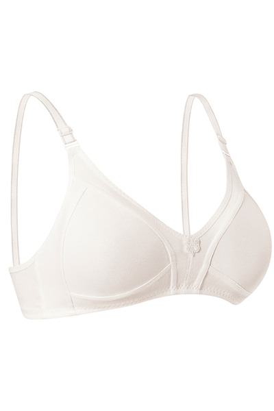 Ebru Cotton Combed Balenless Gatherer Minimizer Bra Ebru1001