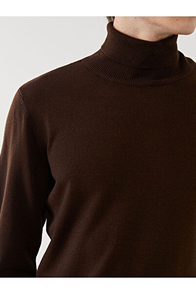 LC Waikiki Ανδρικό πλεκτό πουλόβερ με μακρυμάνικο ζιβάγκο