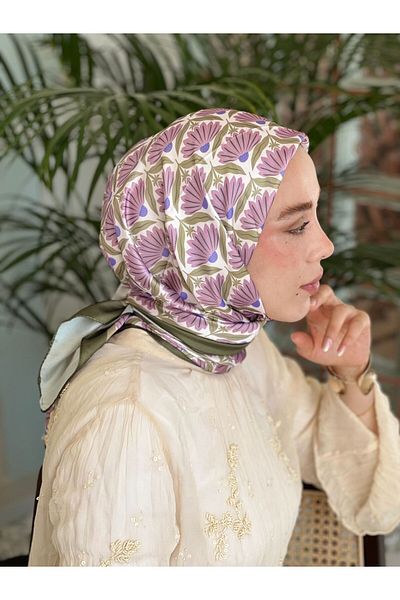 Modakaşmir Petalia Pattern Tanca Scarf