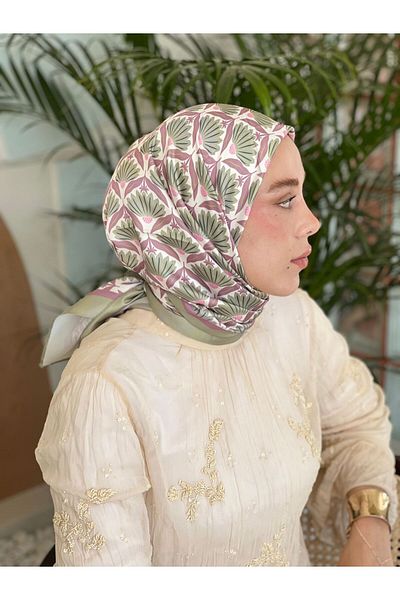 Modakaşmir Petalia Pattern Tanca Scarf