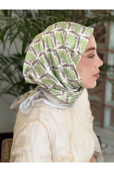 Modakaşmir Petalia Pattern Tanca Scarf