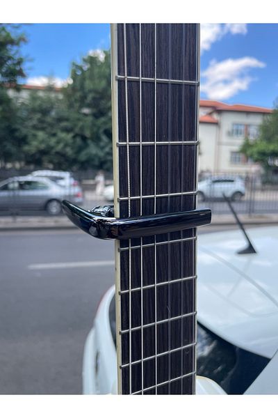 SALVADOR Swiff K8-C Guitar and Binding Kaposu - 1St Classroom Black Model