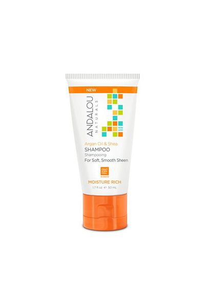 Andalou Naturals Andalou Argan Oil & Shea Moisture Rich Shampoo 1.7 Oz