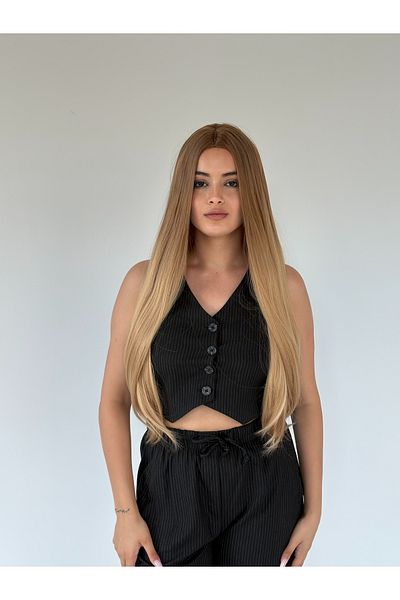 Fenomen Peruk Vip Ombre Straight No Perce Multi Useful Wig