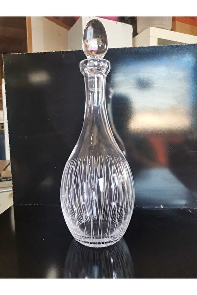 Paşabahçe Venüs desen kristal işleme cam şişe