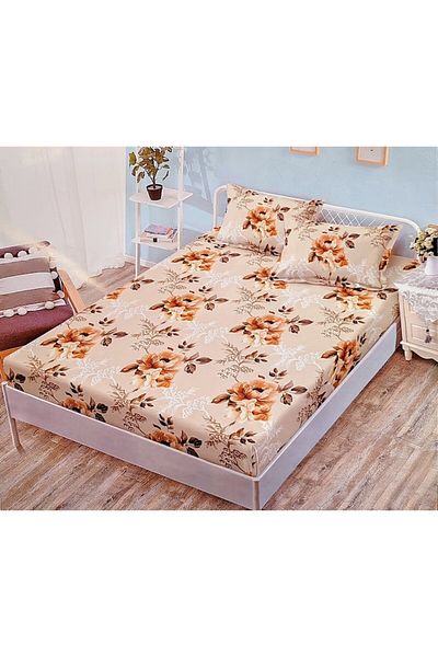 Pucioasa Husa de Saltea cu Elastic Casa Pucioasa, 180x200 cm, Set cu 2 Fete de Perna 80x52 cm
