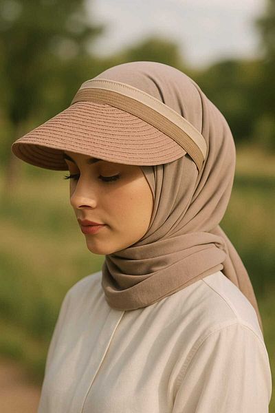 WOHOME Colorful Stylish Visor Hat - Stretch Fitting Shadow