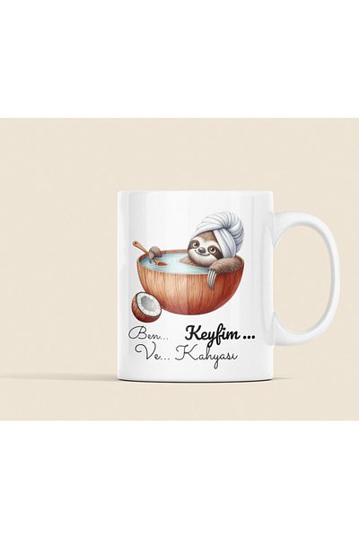 Nino Store 🦥   Fun Designed Gift Mug with "Me, My Fun and Housekeeper" Written on It