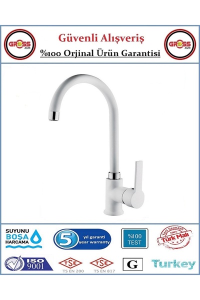 Uzay Gökkuşağı Mutfak Evye Bataryası - 40'lık Kartuş - 5 Yıl Garanti - Ürün -...