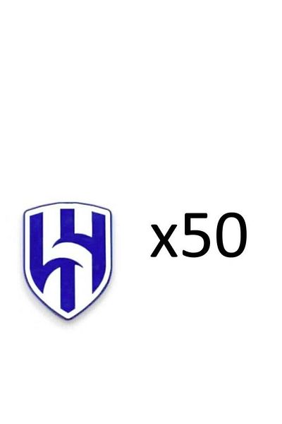 Generic Al Hilal Al Zaim Sticker, a symbol of pride and dignity - Small size sticker for the phone (50Pc)