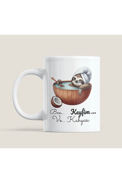 Nino Store 🦥   Fun Designed Gift Mug with "Me, My Fun and Housekeeper" Written on It