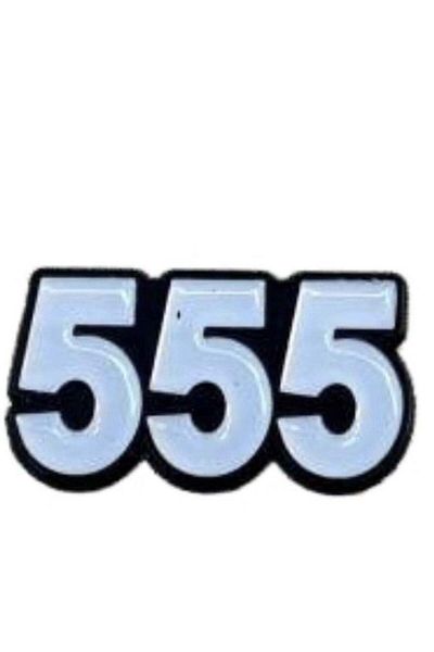 Generic Iron Mobile Sticker Code 555