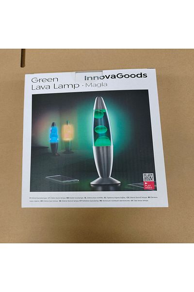InnovaGoods Lampă de birou, InnovaGoods, Lava Lamp Magla, albastră