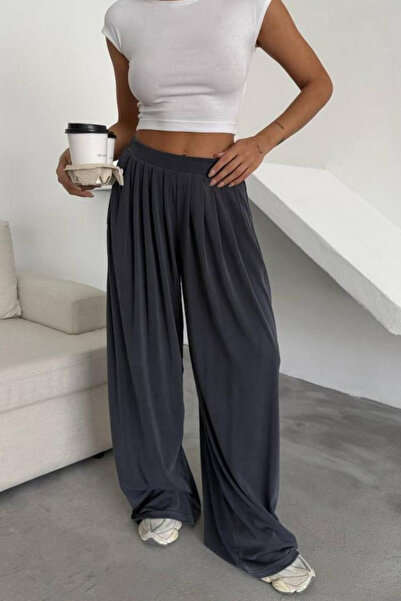 Feela Moda Premium Modal Fabric Pleated Shalwar Women's Trousers 2012