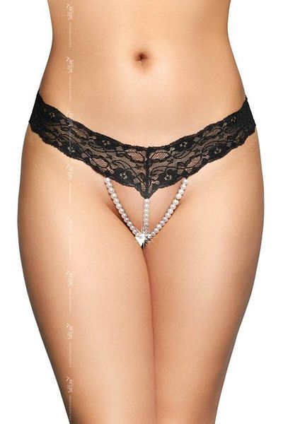 Softline G-String Panty, Softline, model 2491, black, M/L