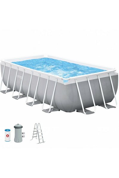 Nose Intex Prism Frame 26790NP Pool, 4mx2mx122cm, with pump and ladder