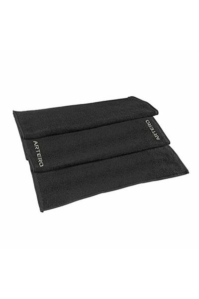 inspire home Artero Toalla Towel, 85 x 50 cm, Black