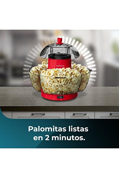 CECOTEC Aparat de Popcorn, Fun&Taste P'Corn Lotus, 1200W, 4.5L
