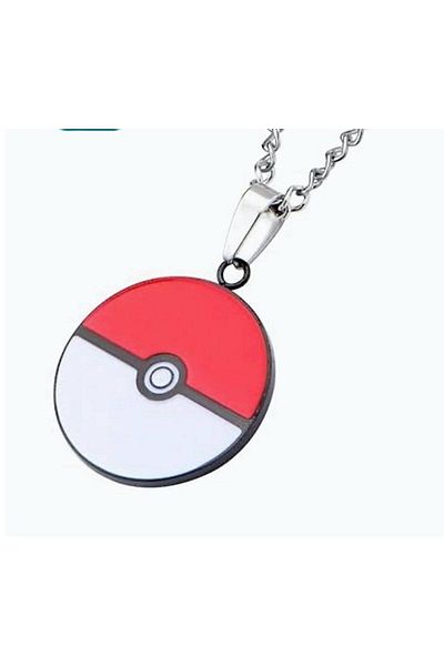 Herşey Nota Pokemon Figured Necklace with 60 cm Chain |   Anime Game Themed Unisex Jewelry
