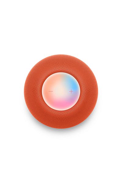 Johnny the Skull Apple HomePod Mini Portable Bluetooth Speaker Orange
