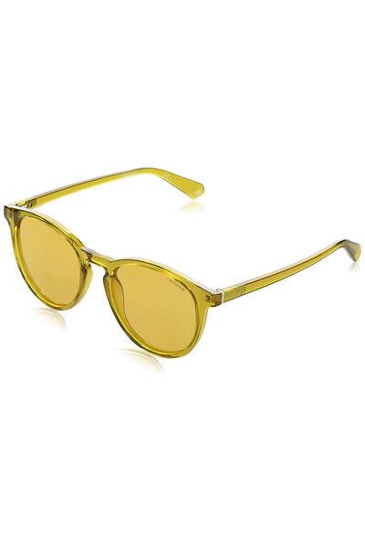 Polaroid Polaroid unisex round sunglasses, polarized, mustard yellow