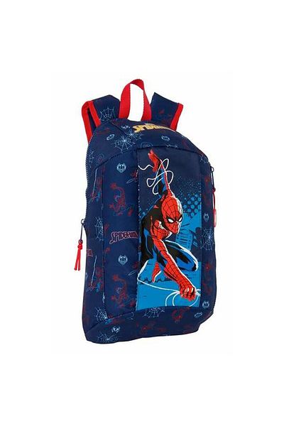KOKOSH Rucsac copii, Spider-Man Neon, Mini, bleumarin, 22x39x10 cm