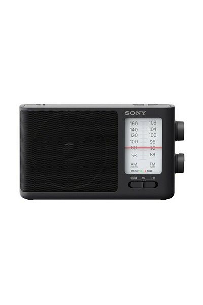 Rose Sony ICF506 AM/FM Transistor Radio Black