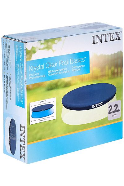Intex Prelată pentru piscină Intex, rotundă, 2.21m x 30cm