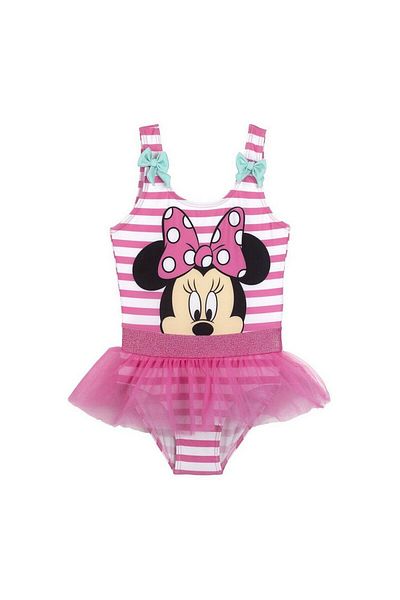 Doc Johnson Girls' Minnie Mouse pink swimsuit