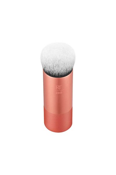 Real Techniques Bubble Blending Makeup Brush, Multipurpose Face Brush for Liquid, Cream & Powder 1Pc